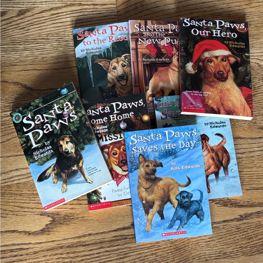 Santa Paws Book Collection 7 books